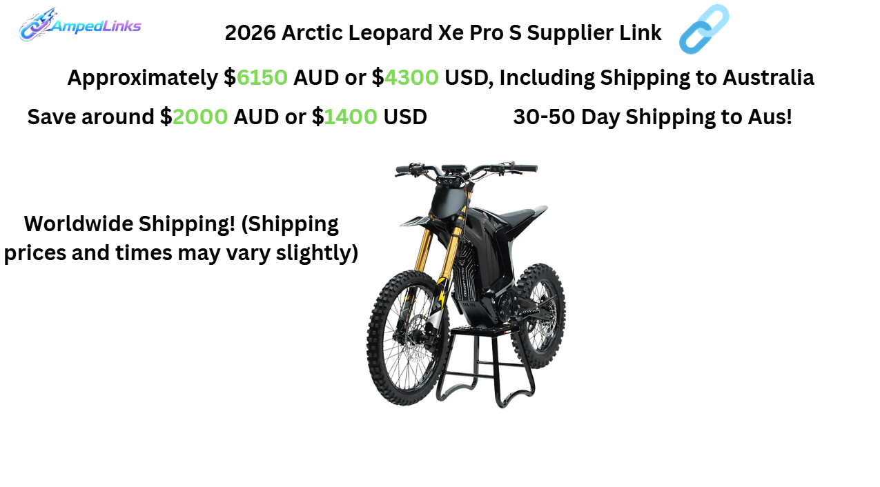 2026 Arctic Leopard Xe Pro S Supplier Link