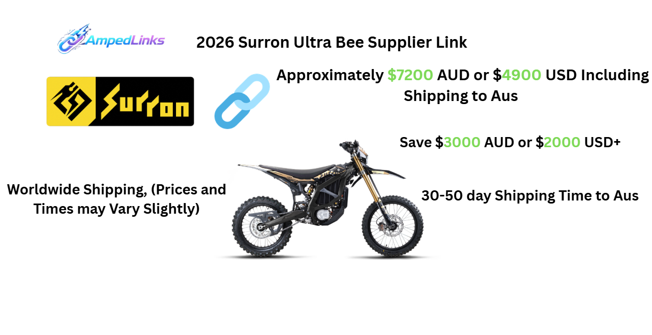 2026 Surron Ultra Bee Supplier Link