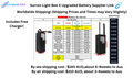 Surron Light Bee X Upgraded Battery Supplier Link