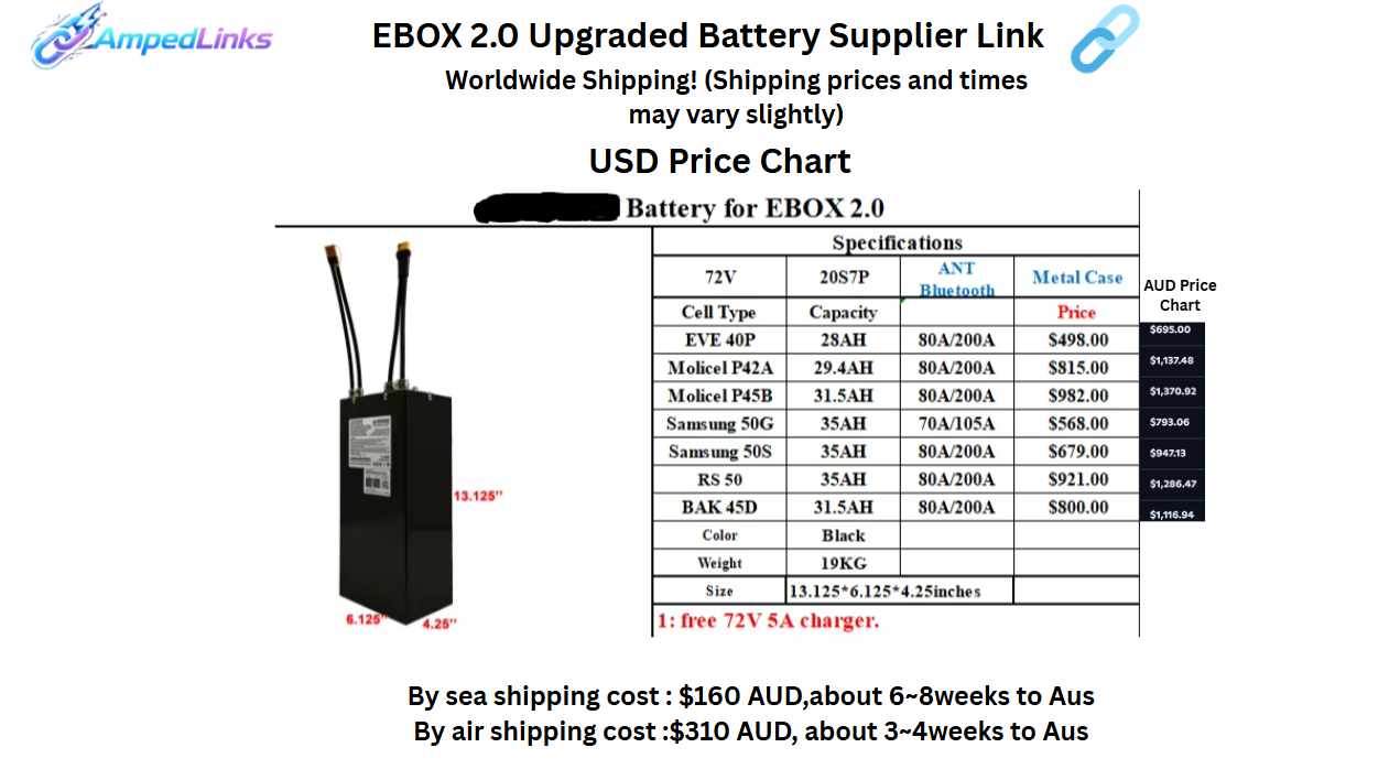 EBOX 2.0 Upgraded Battery Supplier Link