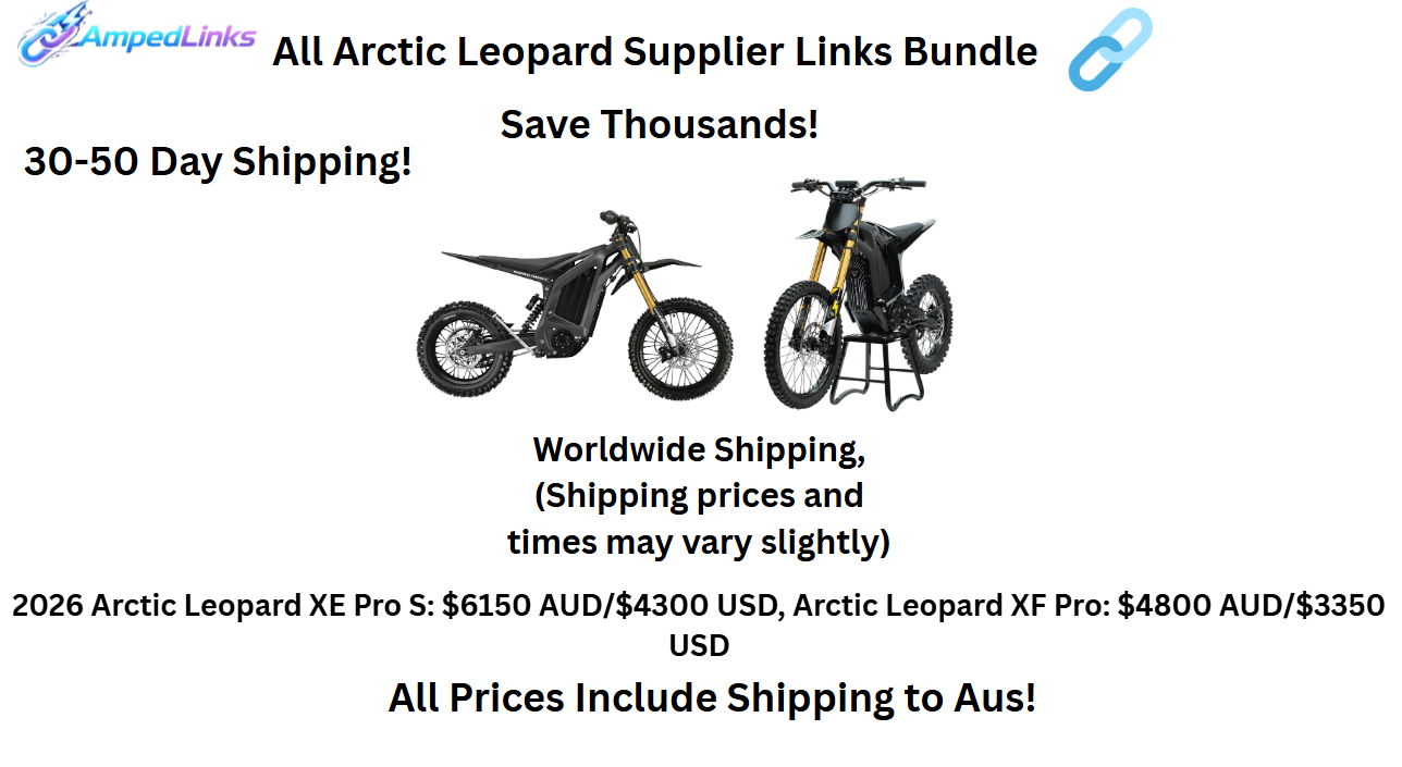 All Arctic Leopard Supplier Links Bundle
